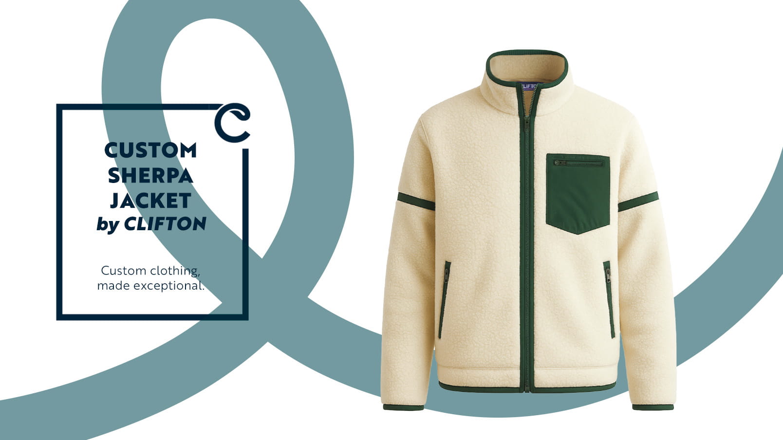 CLIFTON Meadow Custom Deep-Pile Sherpa Jacket